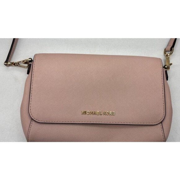 Michael Kors Saffiano‎ Leather Convertible Crossbody Bag - Picture 1 of 5